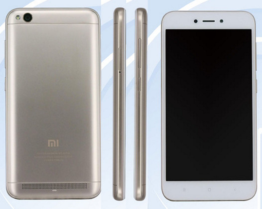 Xiaomi Redmi 5A прошел сертификацию в TENAA