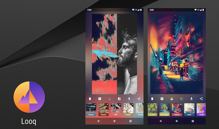 Приложения для Android. Looq — редактор фото с неплохим набором фильтров на базе искусственного интеллекта
