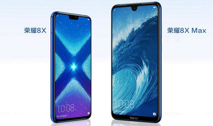 Honor 8X и Honor 8X Maх. Два смартфона с большими экранами и неплохой начинкой за невысокую цену