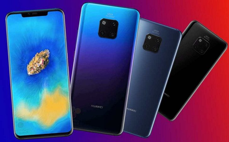 Huawei Mate 20 и Mate 20 Pro. Массовая утечка сведений о смартфонах