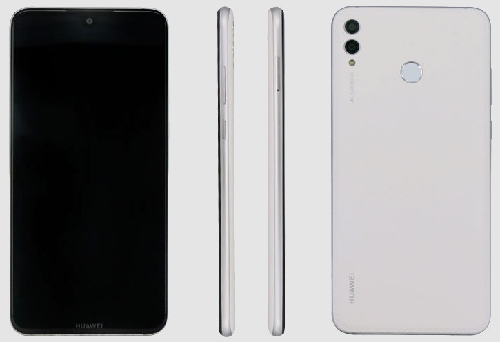 Загадочный смартфон Huawei с кожаной задней панелью и экраном с полукруглым вырезом засветился в TENAA