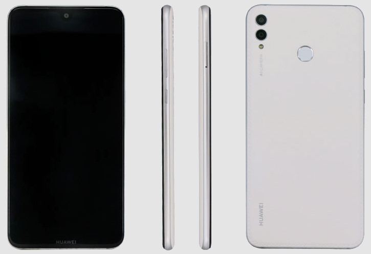 Загадочный смартфон Huawei с кожаной задней панелью и экраном с полукруглым вырезом засветился в TENAA
