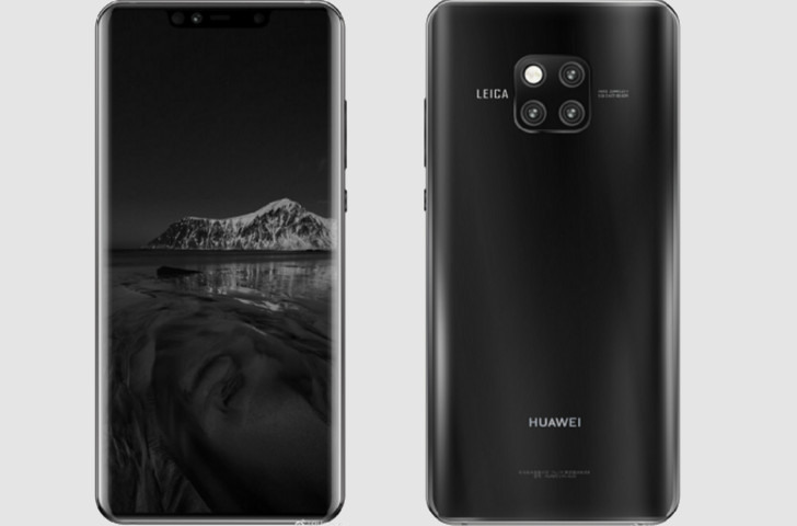Huawei Mate 20. Официальный тизер смартфона, который получит квадратный модуль основной камеры с тремя объективами