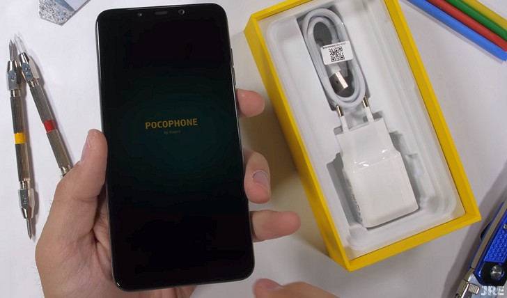 Pocophone F1 в тестах на прочность и устойчивость к царапинам