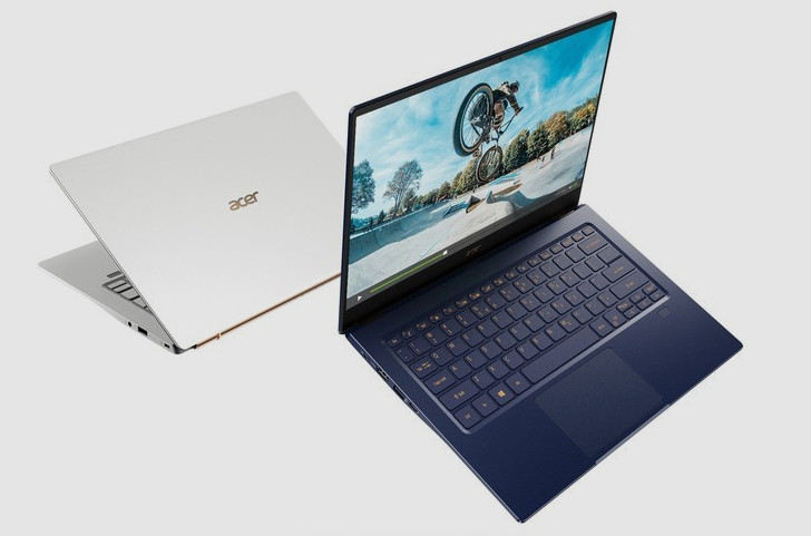 Acer Swift 5. Компактный, весящий менее килограмма ультрабук представлен на IFA 2019