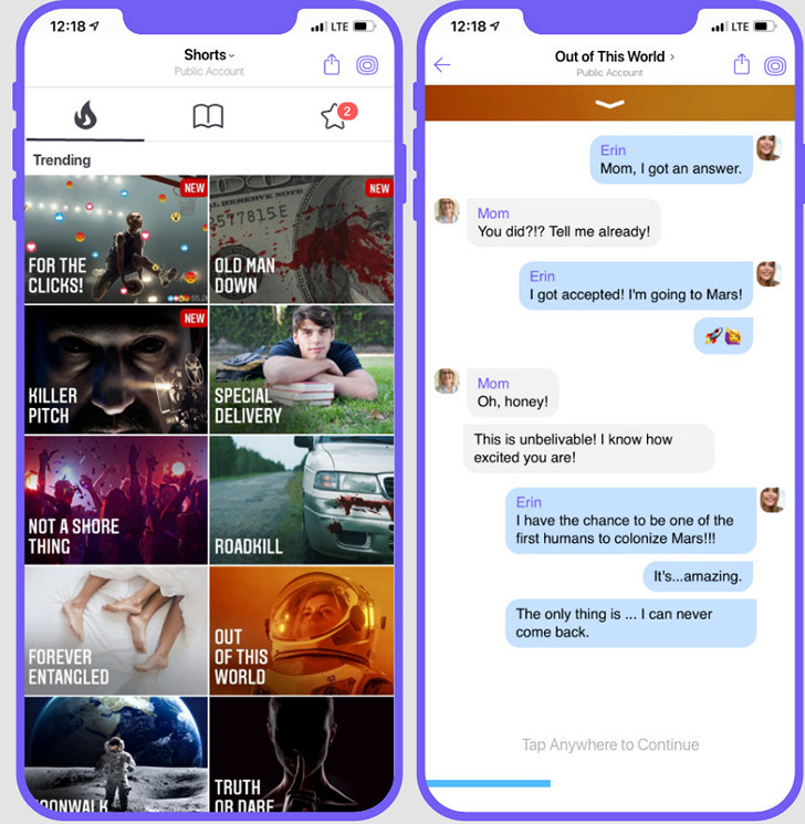 Viber предоставит вам новый способ читать истории в виде текстовых сообщений 