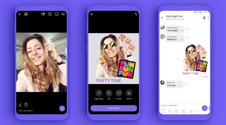 Viber для Android позволит пользователям создавать свои собственные стикеры