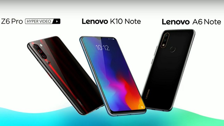 Lenovo A6 Note и Lenovo K10 Note. Два смартфона средней ценовой категории выпущены в продажу