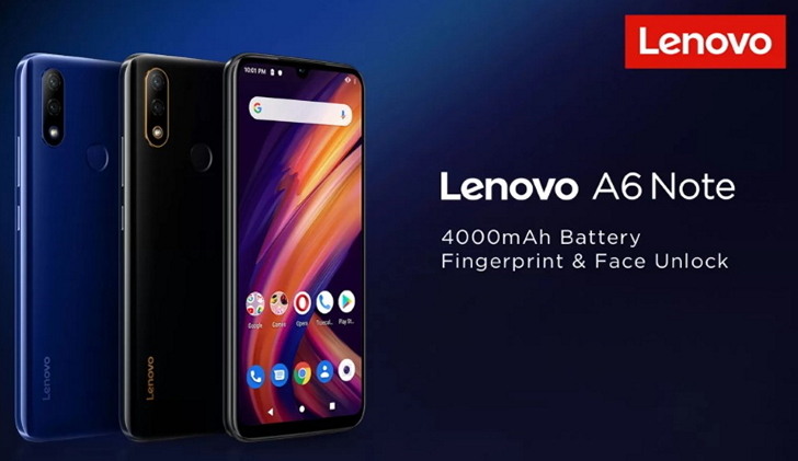 Lenovo A6 Note и Lenovo K10 Note. Два смартфона средней ценовой категории выпущены в продажу