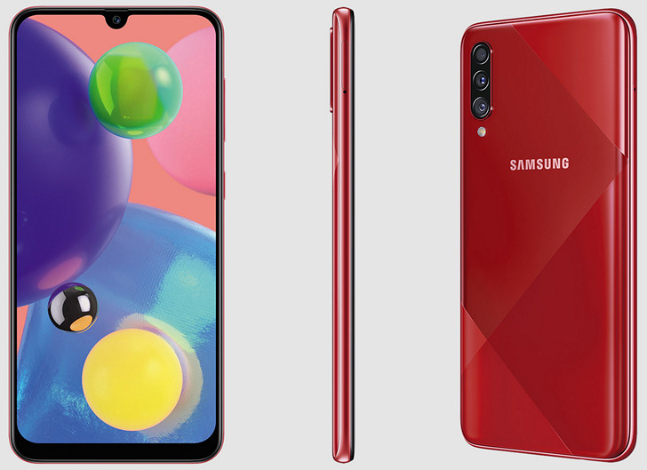 Samsung Galaxy A70s. Дисплей с Super AMOLED матрицей, 64-мегапиксельная камера и чип Snapdragon 675 за $410 и выше