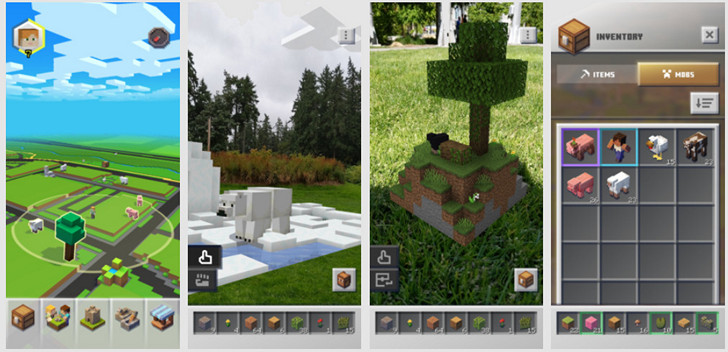Новые игры для мобильных. Minecraft Earth – предварительная регистрация на игру стартовала в Google Play Маркет