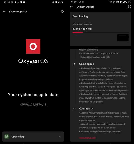 OxygenOS Open Beta 18 для OnePlus 7, OnePlus 7 Pro и OxygenOS Open Beta 8 для OnePlus 7T и OnePlus 7T Pro выпущены