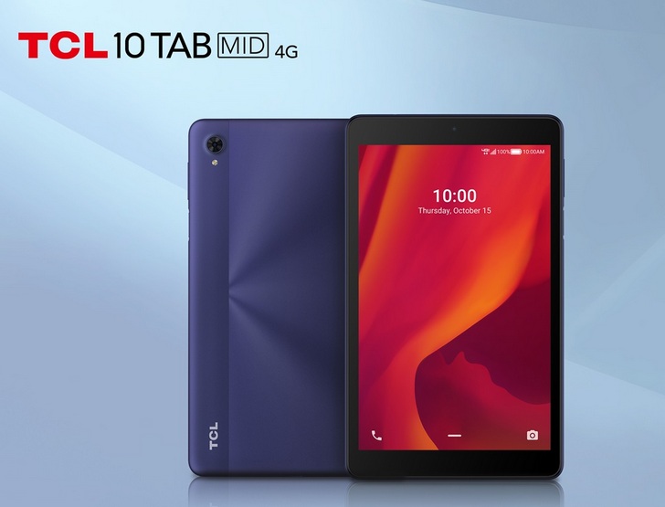 TCL 10 TabMax и TCL 10 TabMid. Десятидюймовый Android планшет и его компактный собрат с экраном имеющим размер 8 дюймов по диагонали
