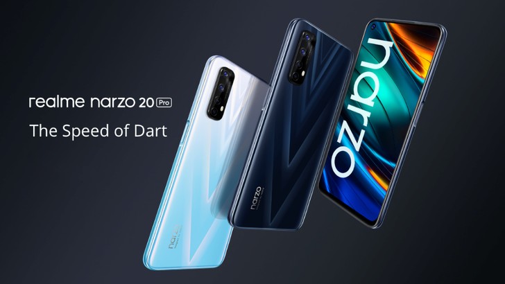 Realme Narzo 20, Narzo 20A и Narzo 20 Pro. Три недорогих игровых смартфона с ценой от $116 до $232