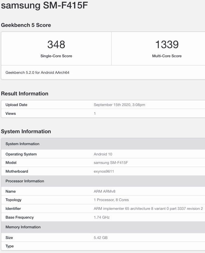 Galaxy F41. Релиз недорогого смартфона Samsung уже близок: новинка появились в перечне устройств Google Play консоли