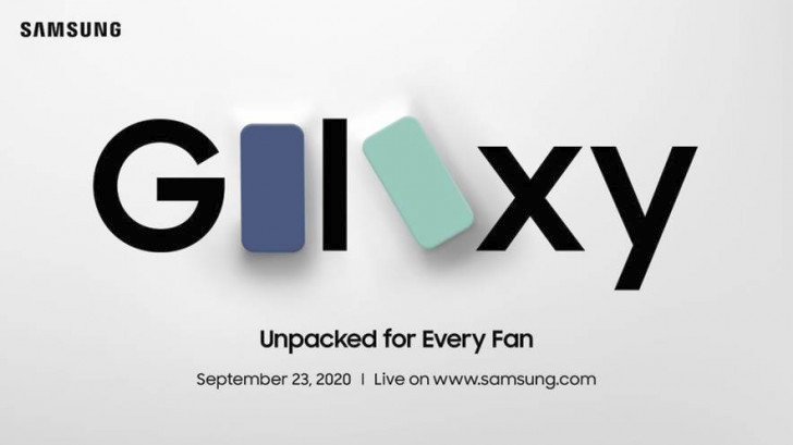Конференция Samsung «Unpacked for Every Fan» намечена на 23 сентября. Galaxy S20 Fan Edition на подходе