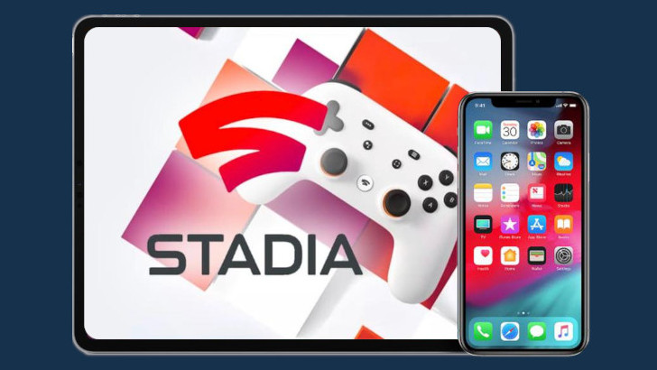 Запуск игр Google Stadia на iOS