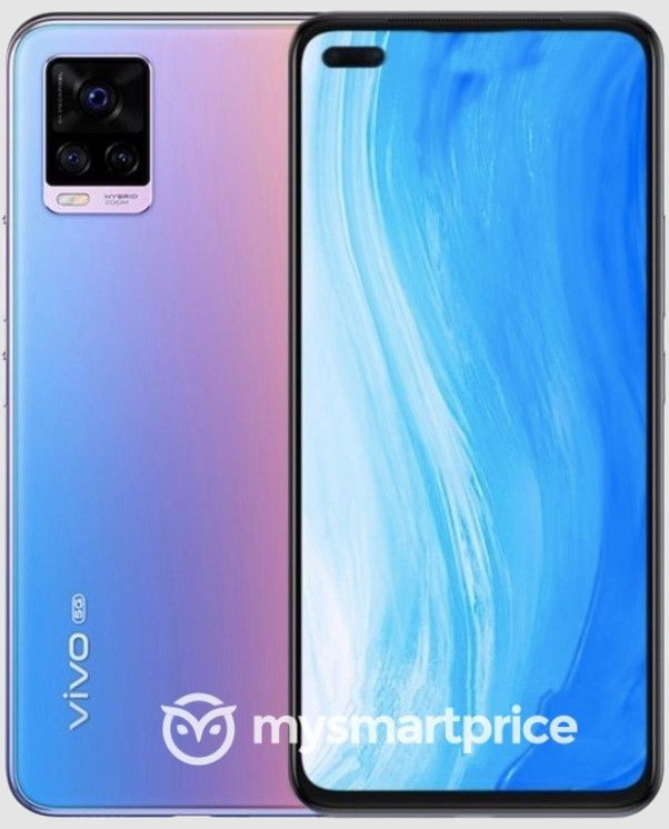 Vivo V20, оснащенный 44-мегапиксельной двойной селфи-камерой и 5G модемом на подходе