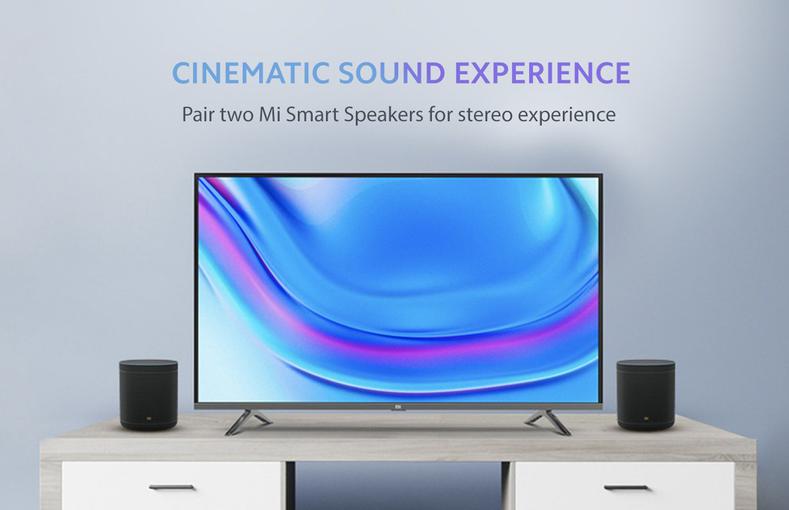 Xiaomi Mi Smart Speaker. Умная колонка с ассистентом Google, динамиком мощностью 12 Вт, сенсорным управлением и и двумя микрофонами дальнего поля за $47