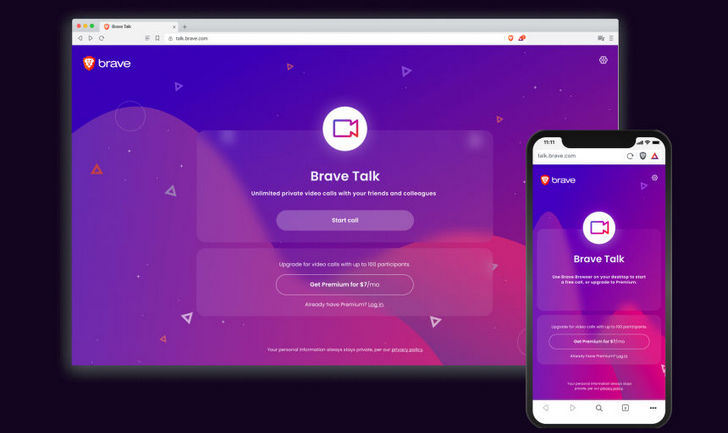 Браузер Brave предоставит пользователям возможность общения с помощью видеозвонков