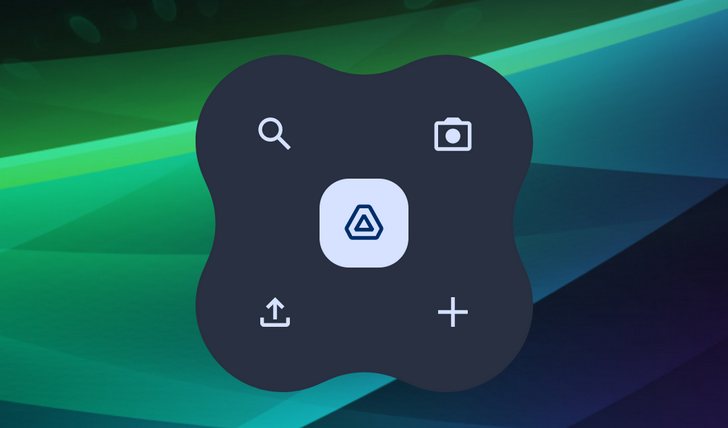 Google Диск. Приложение получило новый виджет в стиле Android 12 и выглядит он достаточно странно