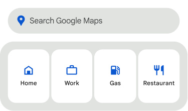 Приложение Карты Google для Android вскоре получит новый виджет для быстрых маршрутов