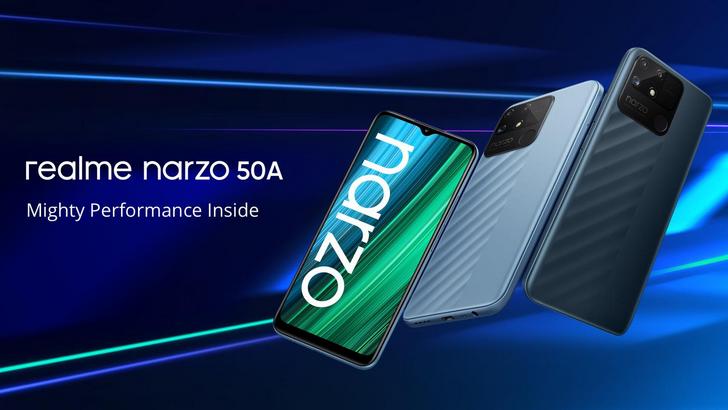 Realme Narzo 50A. Недорогой смартфон