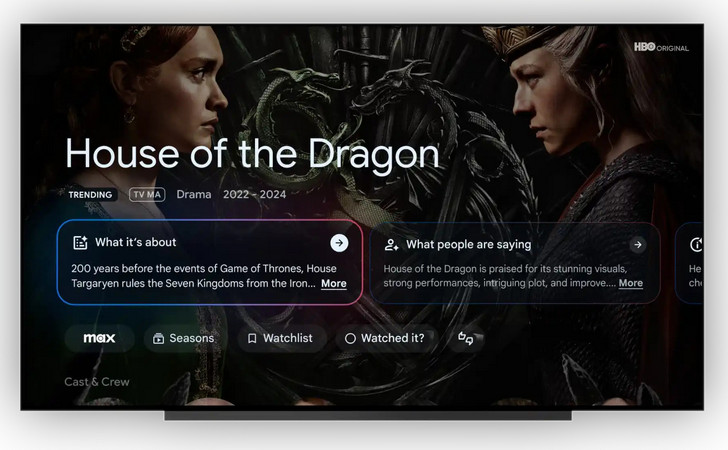 Google TV: получило обновление с новыми функциями и возможностями для всех устройств