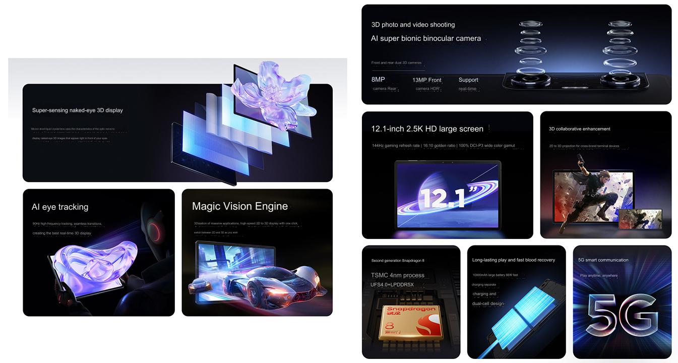 RedMagic Tablet 3D Explorer Edition: