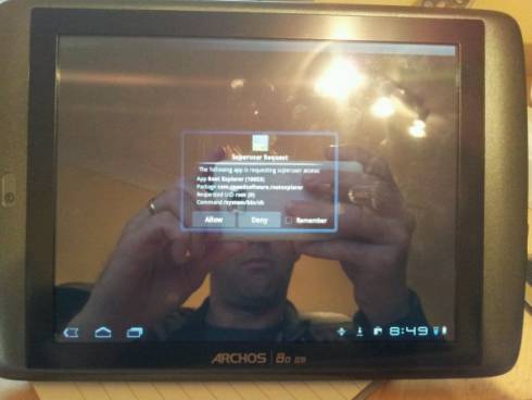 root для Archos 80 G9