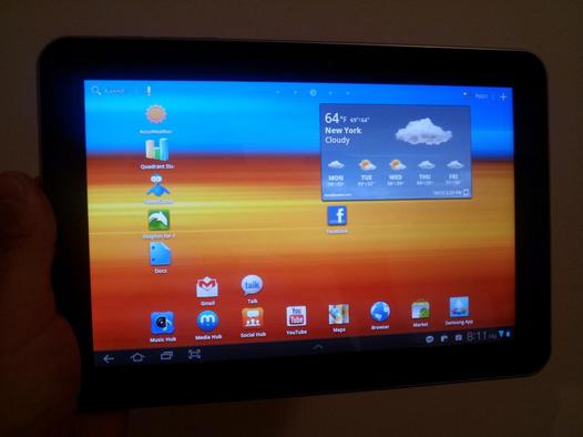 Обзор Galaxy Tab 8.9