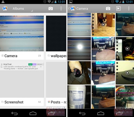 Галерея Android 4.2