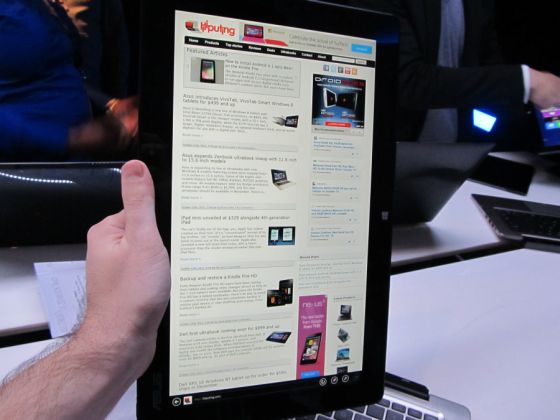 Windows 8 планшет Asus Transformer Book