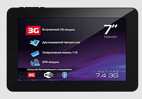 Explay Surfer 7.34 3G и Explay ActiveD 7.04 3G - два новых компактных недорогих планшета. Цена 4990 и 5990 рублей, соответственно