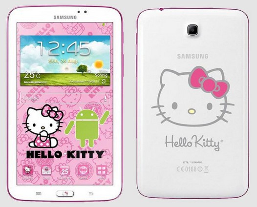 Планшет Samsung Galaxy Tab 3 7.0 Hello Kitty официально представлен