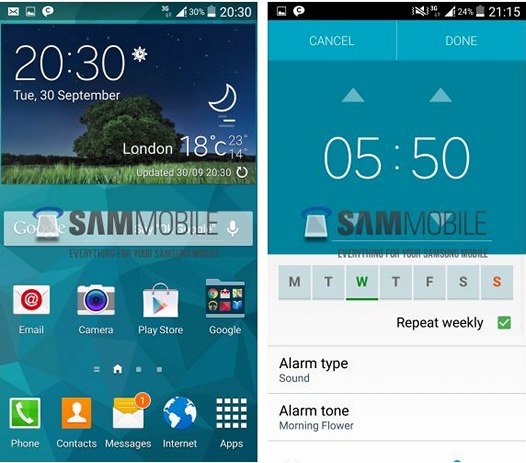 Так будет выглядеть Android L на устройствах Samsung с интерфейсом TouchWiz