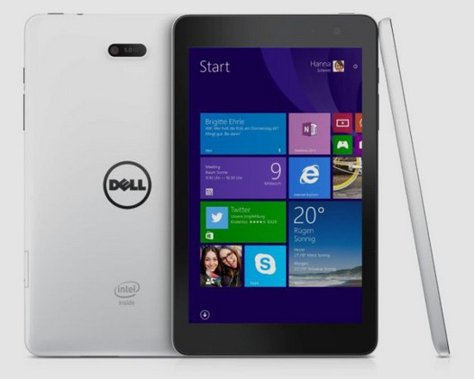 Dell Venue 8 Pro обновился, получив более мощный процессор Intel Atom Z3745D