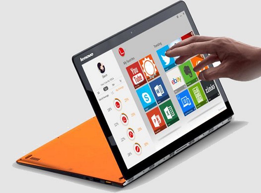 Lenovo Yoga 3. Конвертируемый в планшет Windows ноутбук с 13.3-дюймовым Full HD экраном и процессором  Intel Core M Broadwell официально представлен