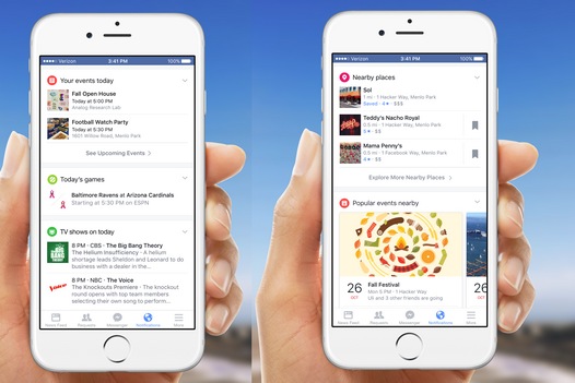 Программы для iOS и Android. Приложение Facebook получило новую, более информативную панель уведомлений