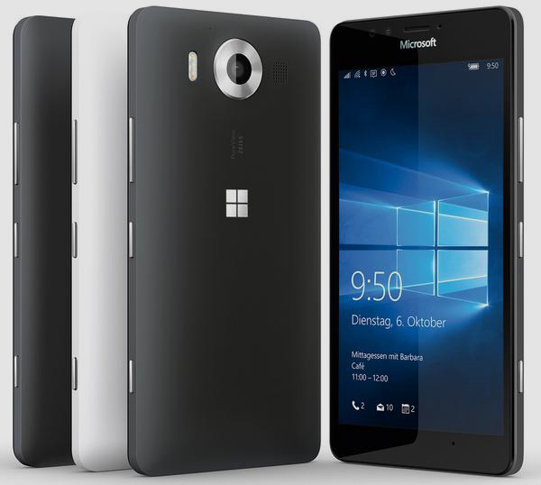 Microsoft Lumia 550 и Microsoft Lumia 950 на новых изображениях для прессы