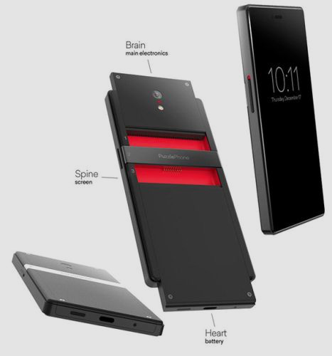 PuzzlePhone. Еще один модульный смартфон, на этот раз от финской компании Circular Devices