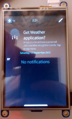 SailPi. Планшет на базе миникомпьютера Raspberry Pi 2 с операционной системой Sailfish OS на борту (Видео)