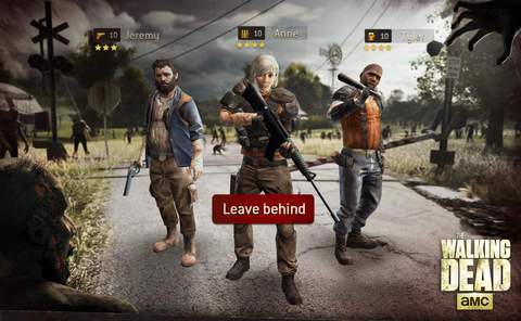 Новые игры для мобильных The Walking Dead: No Man’s Land появилась в Apple App Store