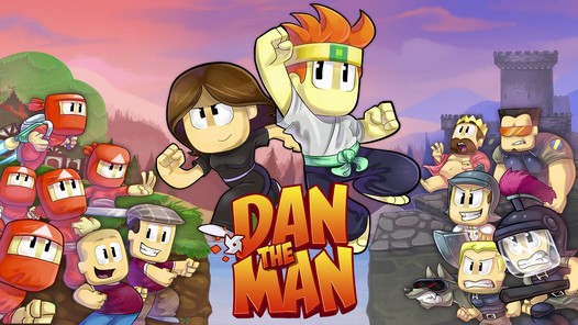 Новые игры для мобильных. Dan The Man от создателей Fruit Ninja и Jetpack Joyride появился в Play Маркет и App Store