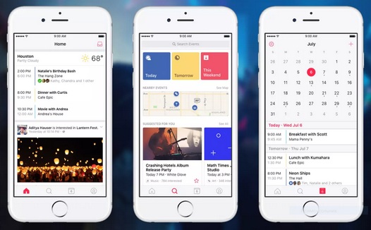 Новые приложения для мобильных. Events от Facebook для работы с мероприятиями появилась в Apple App Store. Android версия на подходе