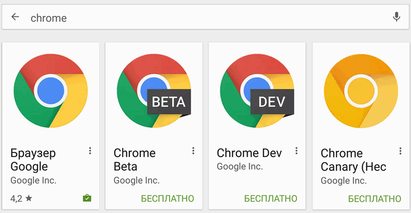 Программы для Android. Chrome Canary — нестабильная, экспериментальная версия браузера появилась для скачивания в Google Play Маркет