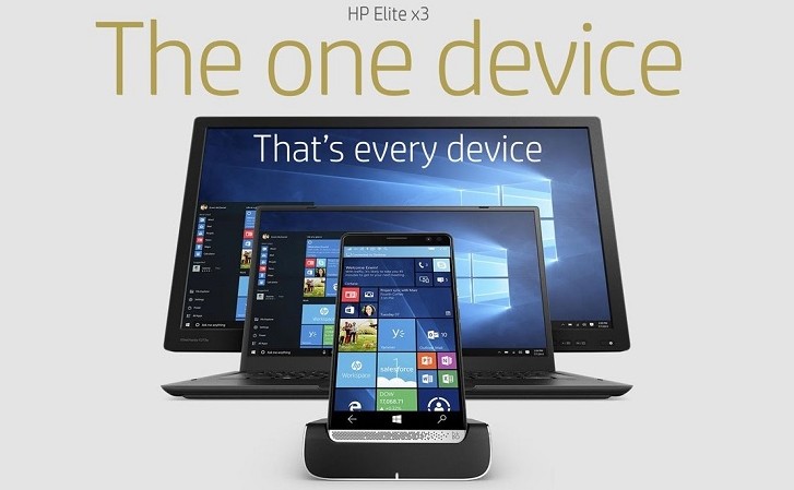 HP Elite x3. Windows 10 смартфон флагманского уровня начинает поступать в продажу