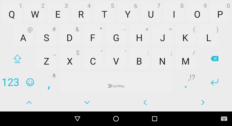 Программы для Android. Клавиатура SwiftKey Beta обновилась получив режим инкогнито, клавиши со стрелками в раскладке для планшетов и пр.