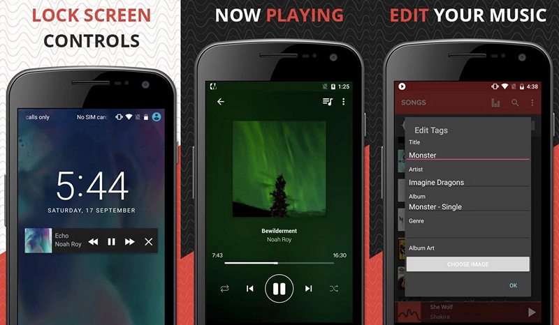 Программы для Android. Wave Music Player – бесплатный музыкальный плеер с симпатичным дизайном и широким набором возможностей