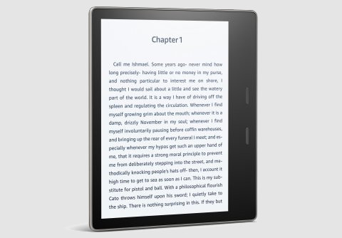 Amazon Kindle Oasis: семидюймовый букридер в водонепроницаемом корпусе за $250